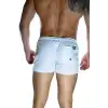 Giyim Erkek Beyaz Mini Mayo Short