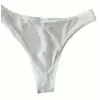 Giyim Erkek  Biyeli Beyaz Transparan Brazillian Slip