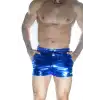 Giyim Erkek Mavi Lame Short