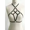 Giyim Göğüs Kafesli Seksi Harness