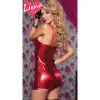 Giyim  Kırmızı Seksi Mini Elbise