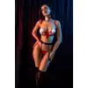 Giyim Ponponlu Fantezi Giyim Kırmızı