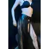 Giyim Püsküllü Deri Etek Harness - Brf1090