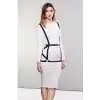 Giyim Seksi Deri Elbise Üzeri Deri Harness - Brf1390