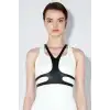 Giyim Seksi Deri Göğüs Harness - Brf1374