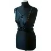 Giyim Seksi Deri Göğüs Harness - Brf909