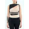Giyim Sık Deri Seksi Göğüs Harness - Brf903
