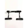 Giyim Siyah Deri Jartiyer Harness - Brf804