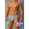 Giyim Star 109 Erkek 3lü Modal Slip