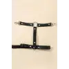 Giyim Tek Bacak Deri Jartiyer Harness - Brf962