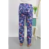 Kadın Pamuklu Alt Pijama Lacivert