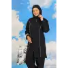 Kadın Tam Tesettür Lacivert Mayo