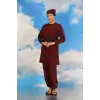 Kadın Tam Tesettür Mayo Bordo