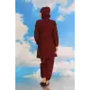 Kadın Tam Tesettür Mayo Bordo