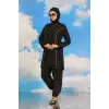 Kadın Tam Tesettür Siyah Mayo
