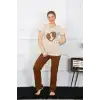 Kısa Kol Penye Pijama Takımı