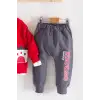 Mause Gömlek Yakalı 3lü Erkek Bebek Takımı