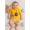 Maymun Desenli 2li Erkek Bebek Takım