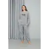 Polar Kadın Pijama Takımı Gri