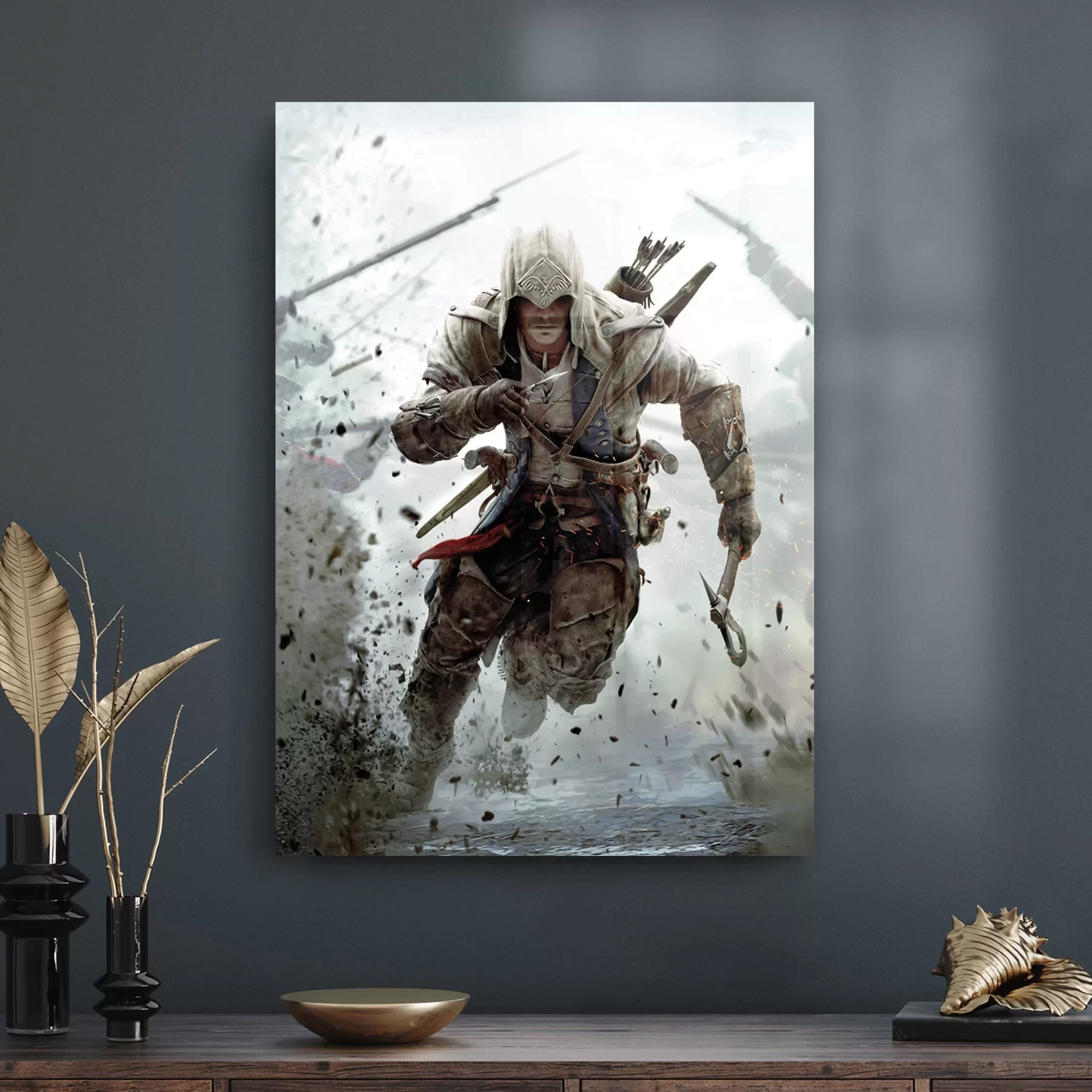 Decovetro Cam Tablo Assassins Creed Poster 30x40 cm
