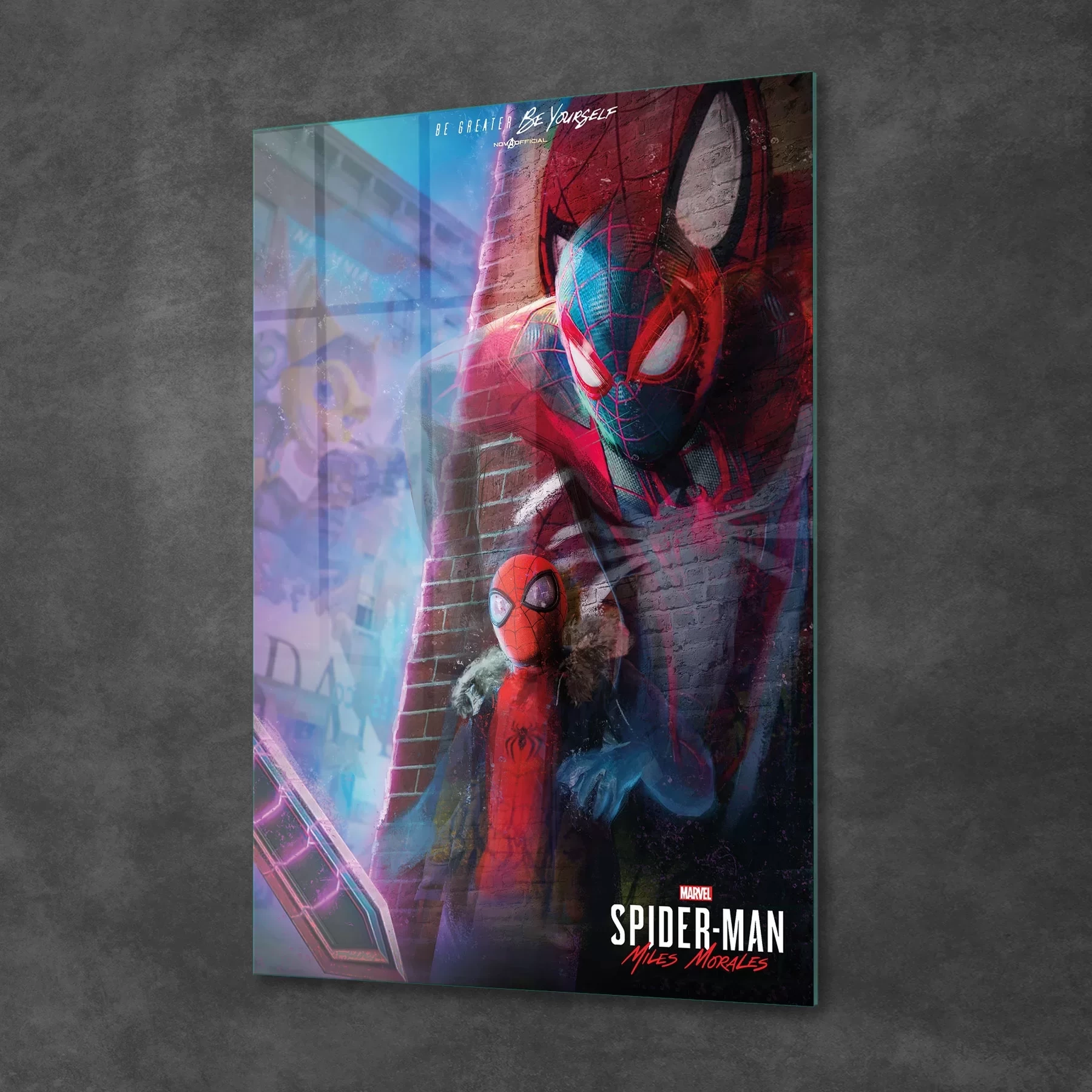 Decovetro Cam Tablo Spider-Man 30x40 cm