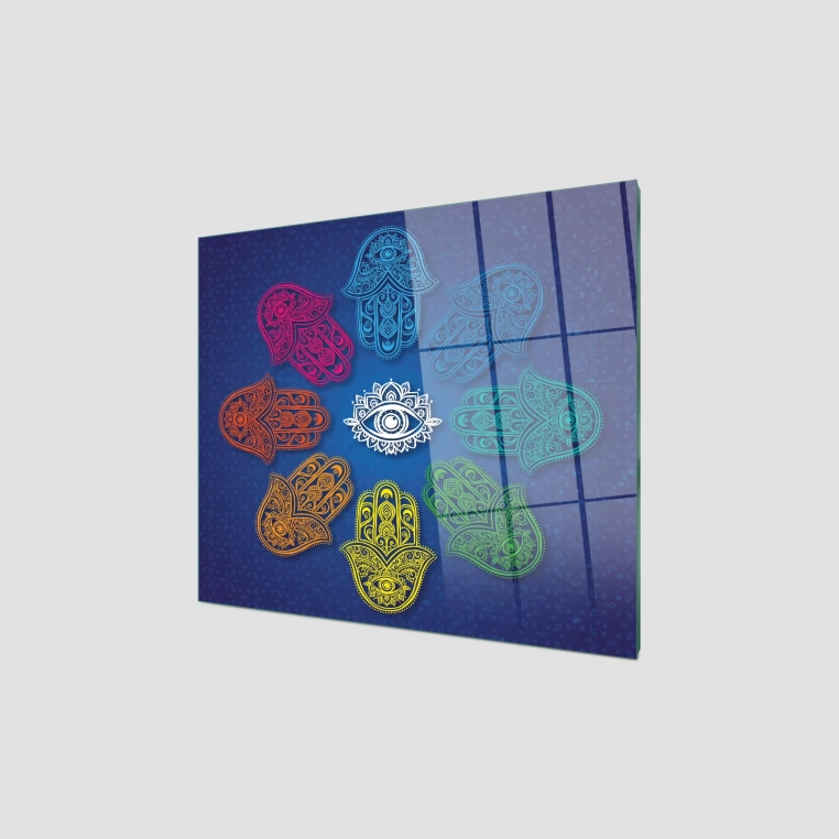 Decovetro Ocak Arkası Koruyucu Cam Spirituel 60x52cm