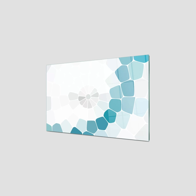 Decovetro Ocak Arkası Koruyucu Geometrik Desenli 60x40cm