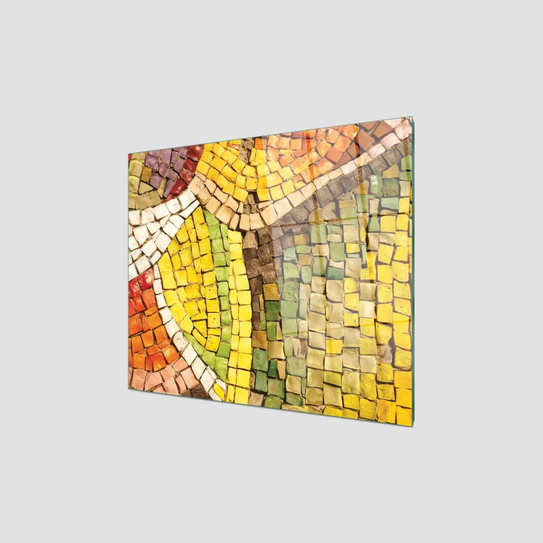 Decovetro Ocak Arkası Koruyucu Mozaik Desenli 60x52cm