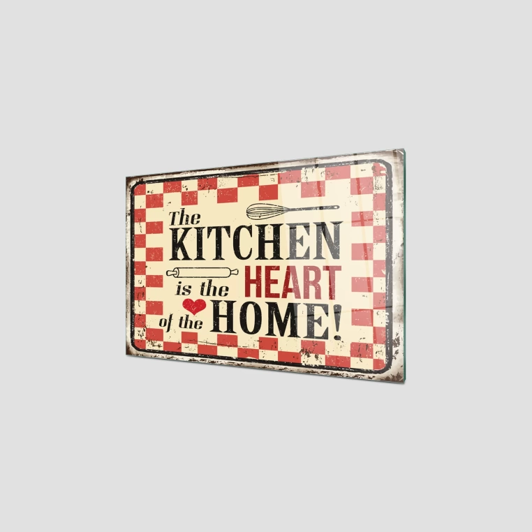 Decovetro Ocak Arkası Koruyucu My Kitchen Desenli 60x40cm
