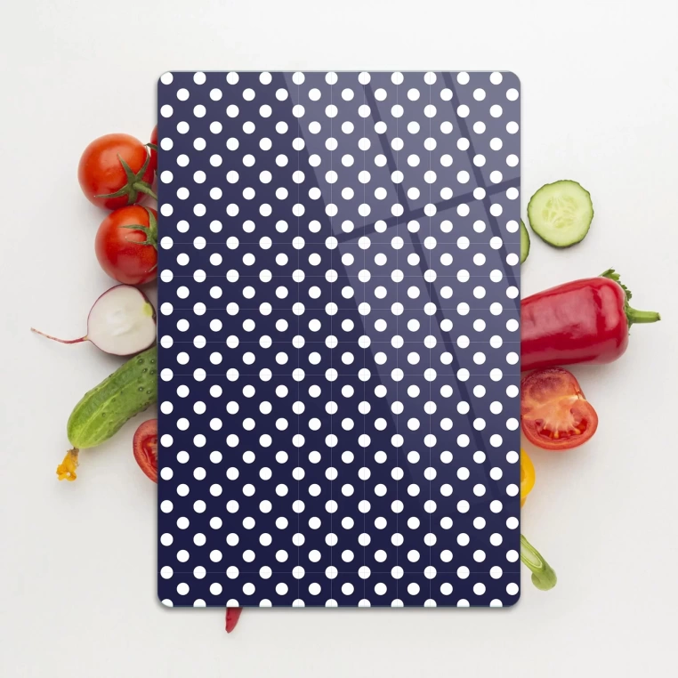 Decovetro Cam Kesme Tahtası Marine Dots 30x40 Cm