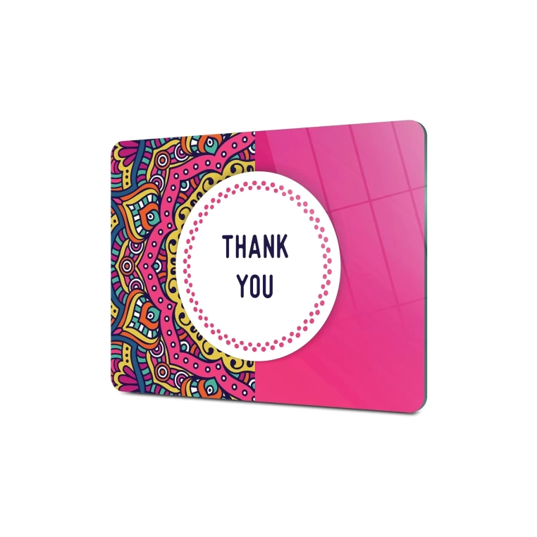 Decovetro Cam Kesme Tahtası Thank You Desenli 20x30 Cm