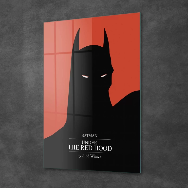 Decovetro Cam Tablo Batman Red Hood 50x70 cm