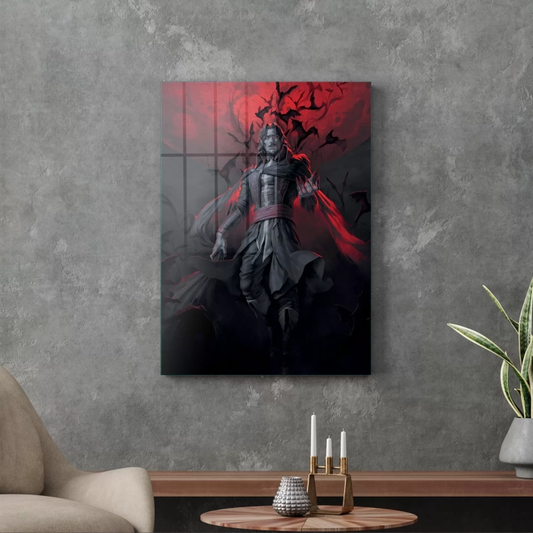 Decovetro Cam Tablo Castlevania Alucard 30x40 cm