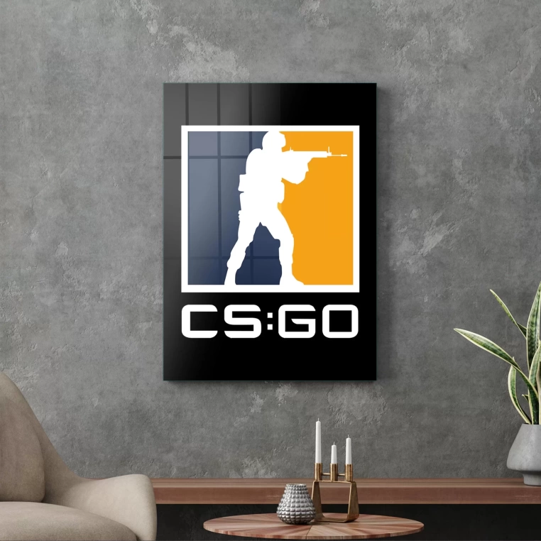Decovetro Cam Tablo CS GO 50x70 cm