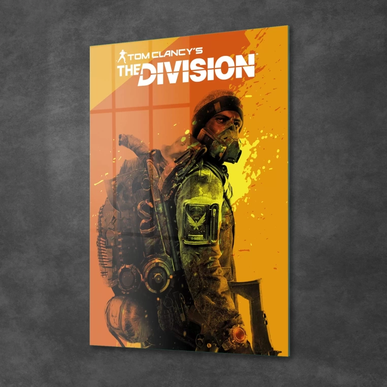 Decovetro Cam Tablo Gamer The Division 50x70 cm