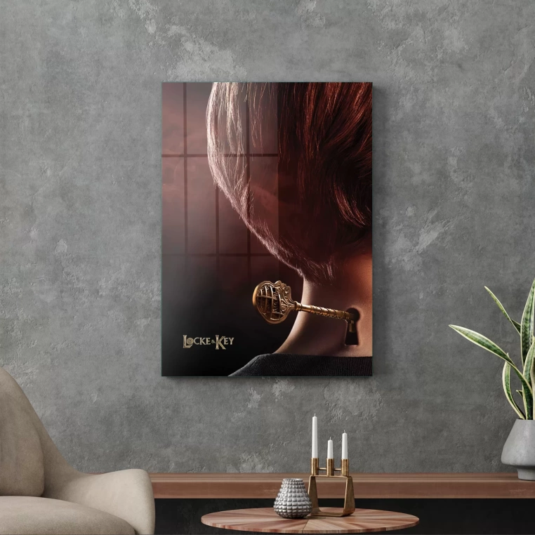 Decovetro Cam Tablo Locke & Key 50x70 cm