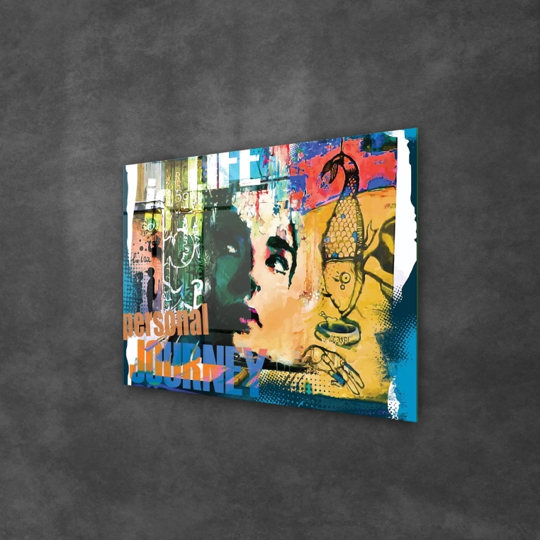 Decovetro Cam Tablo Pop Art Journey 50x70 cm