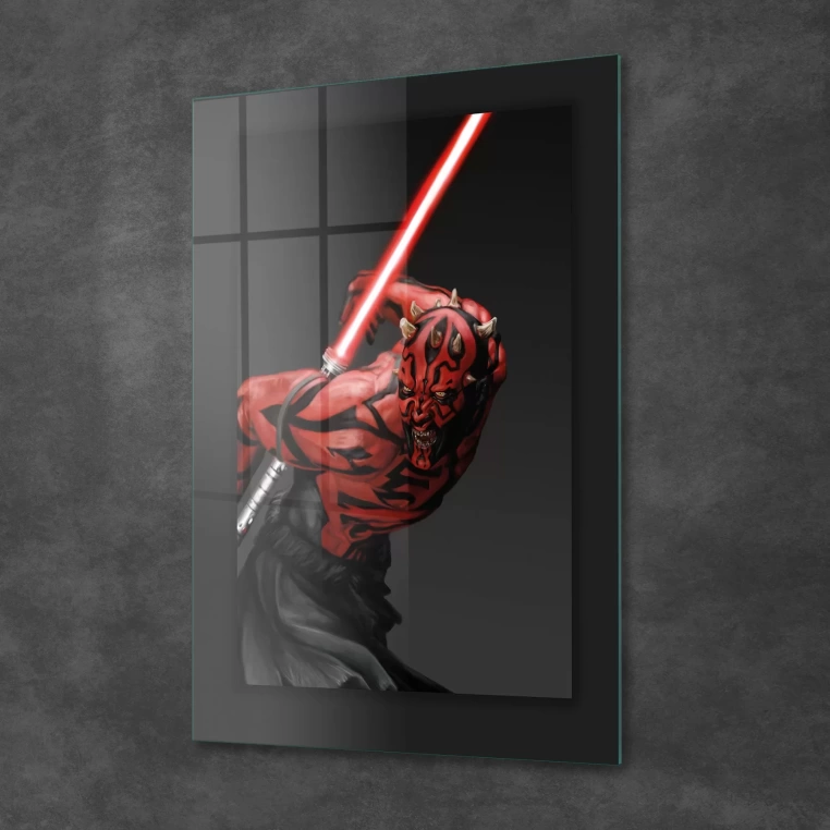 Decovetro Cam Tablo Star Wars Darth Maul 50x70 cm
