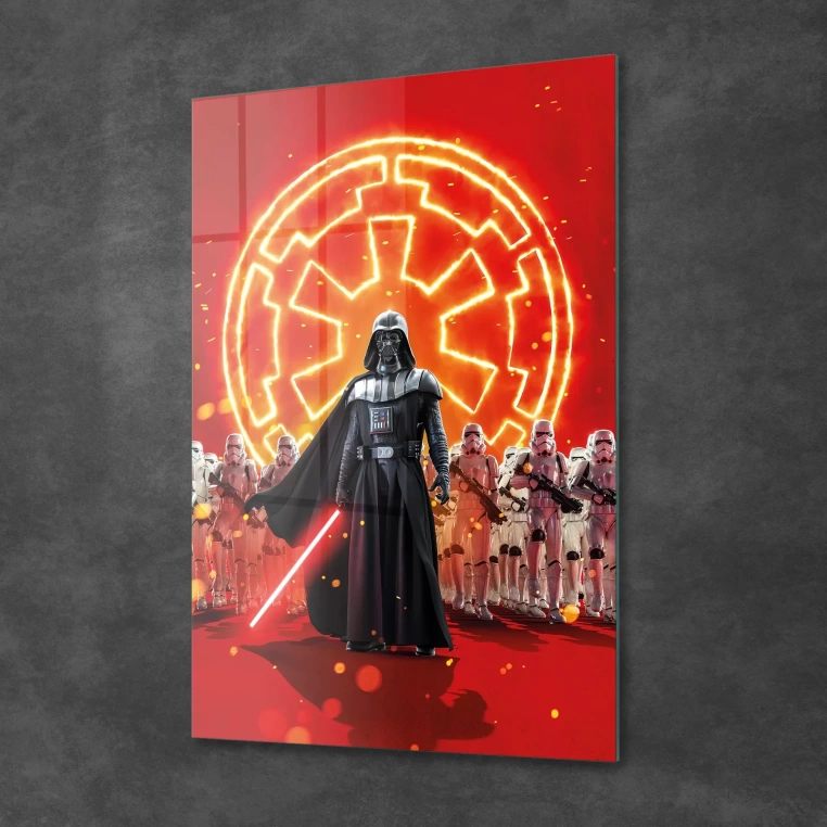 Decovetro Cam Tablo Star Wars Darth Vader 50x70 cm