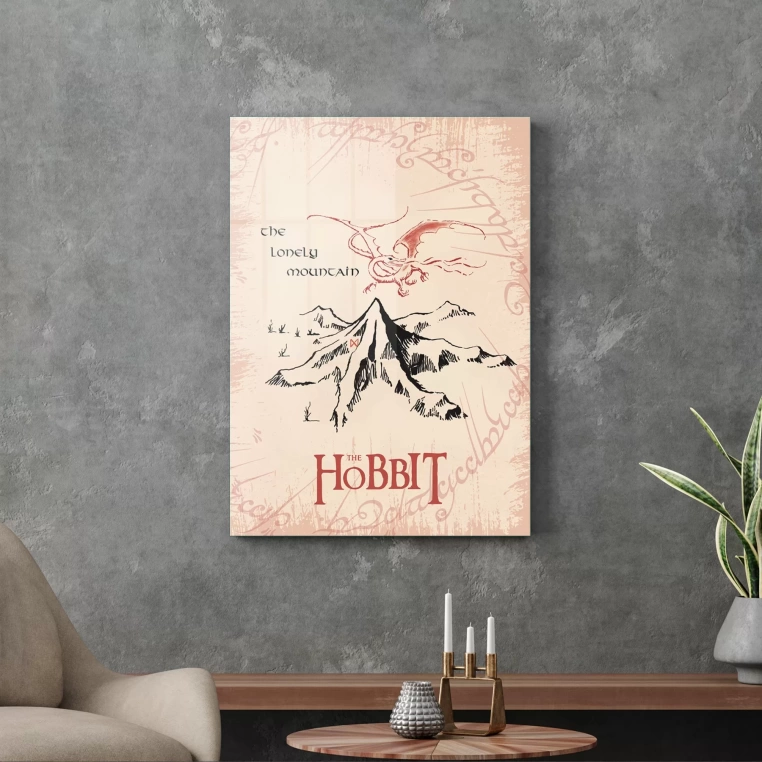 Decovetro Cam Tablo The Hobbit 50x70 cm