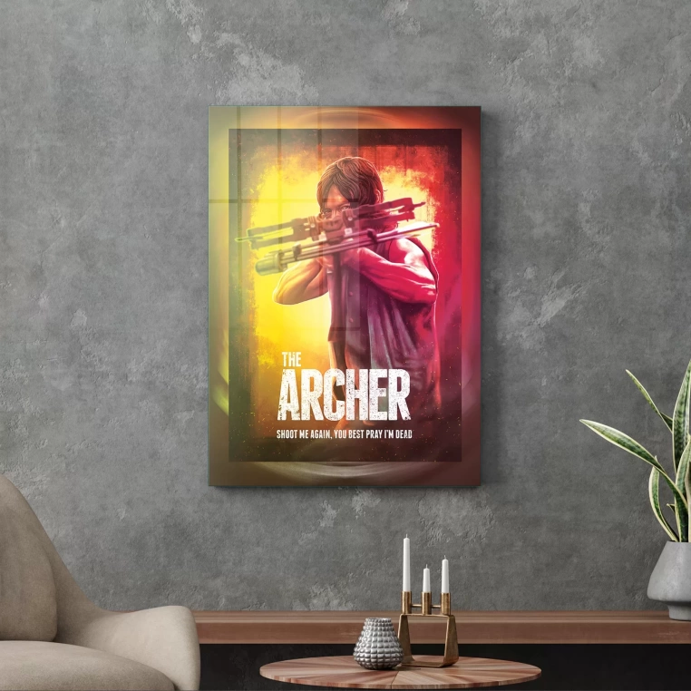 Decovetro Cam Tablo Walking Dead The Archer 50x70 cm