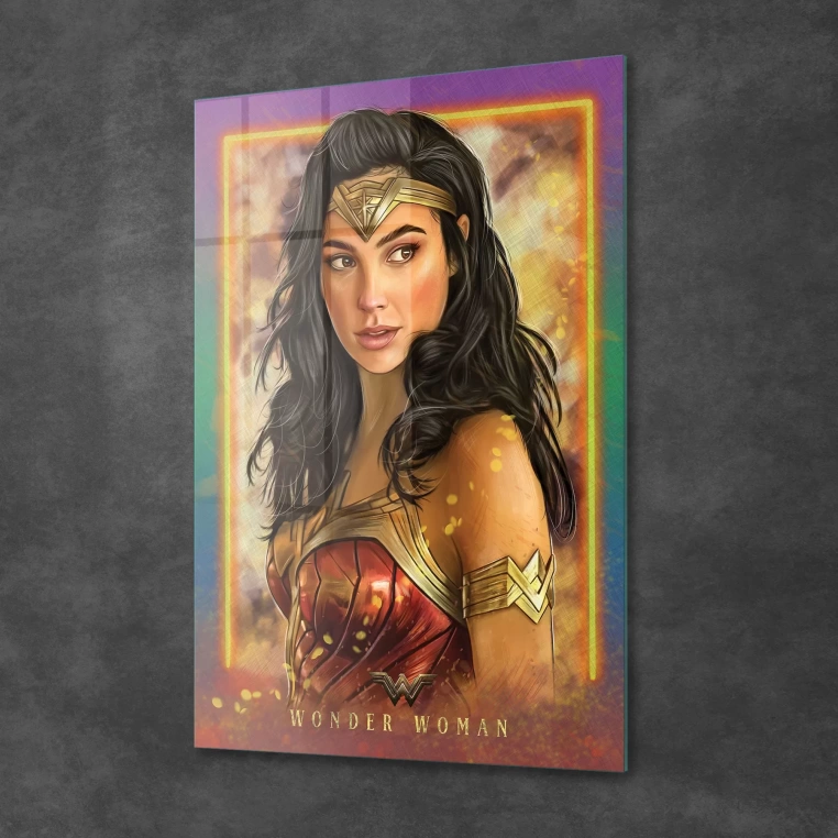 Decovetro Cam Tablo Wonder Woman 50x70 cm