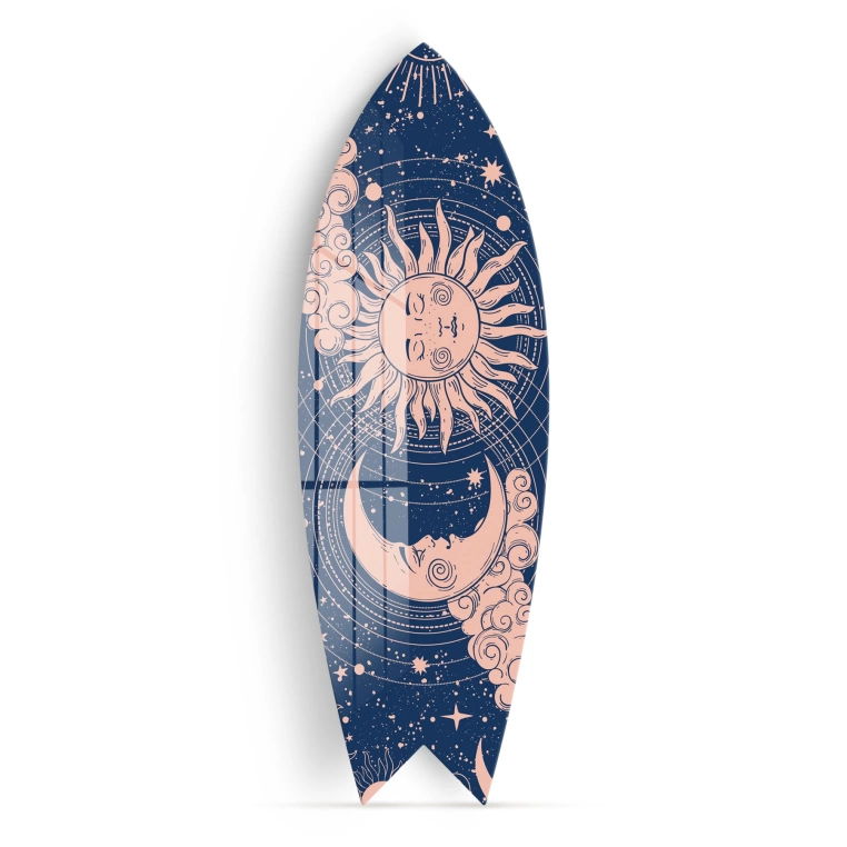 Decovetro ST 4015 Dekoratif Cam Sörf Tahtası 33x100 Cm