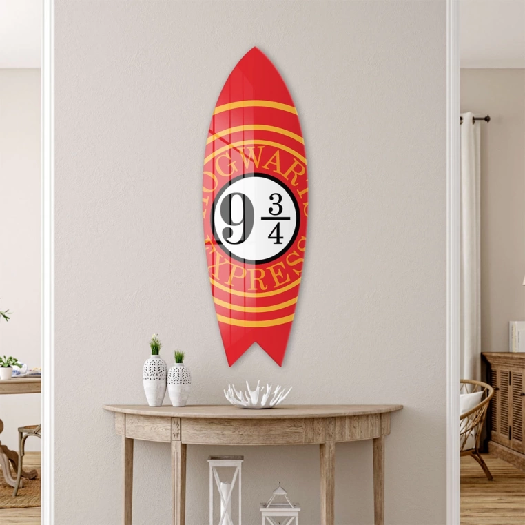 Decovetro ST 4057 Dekoratif Cam Sörf Tahtası 33x100 Cm