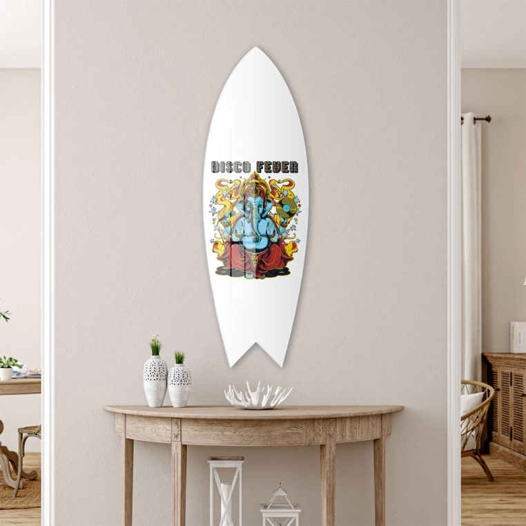 Decovetro ST 4062 Dekoratif Cam Sörf Tahtası 33x100 Cm