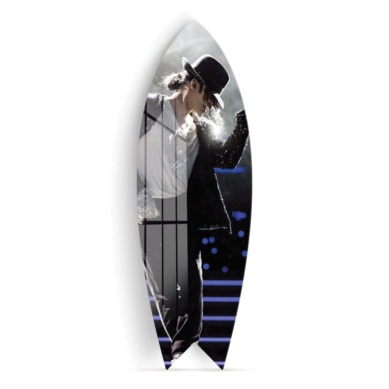 Decovetro ST 4092 Dekoratif Cam Sörf Tahtası 33x100 Cm