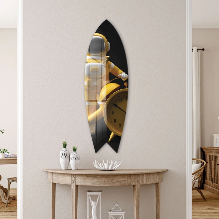Decovetro ST 4110 Dekoratif Cam Sörf Tahtası 33x100 Cm