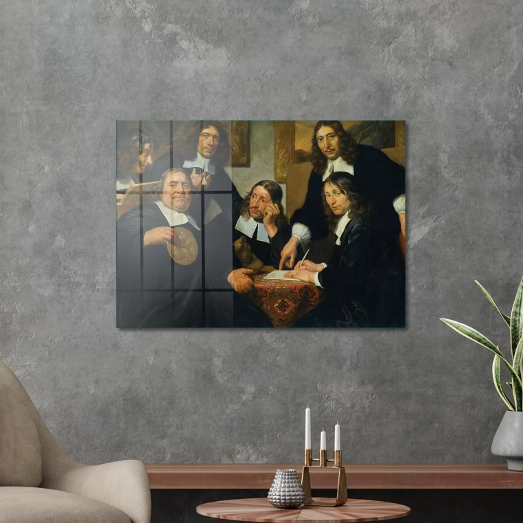 Decovetro Cam Tablo Yağlı Boya Signature 50x70 cm
