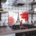 Decovetro Ocak Arkası Koruyucu Cam Love Paris Desenli 60x40cm