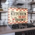 Decovetro Ocak Arkası Koruyucu My Kitchen Desenli 60x52cm